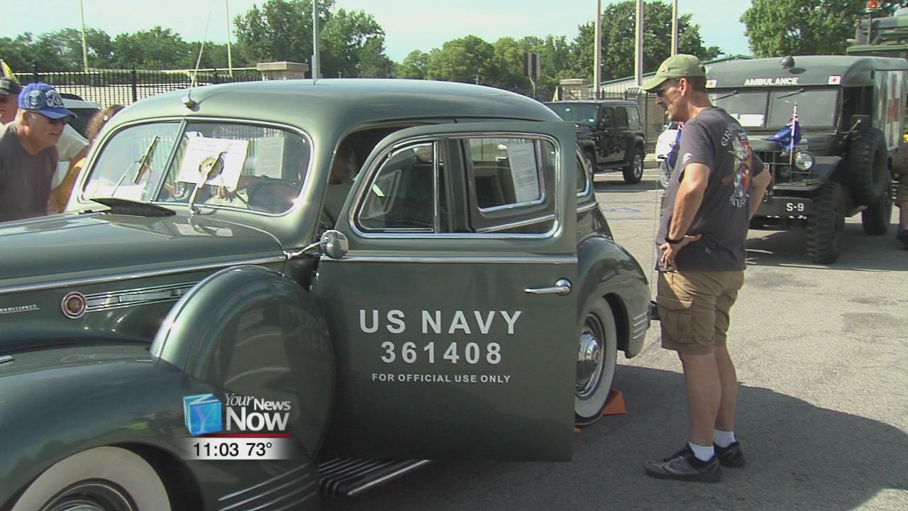 The Transcontinental Motor Convoy stops by Delphos after 100 years 2.jpg